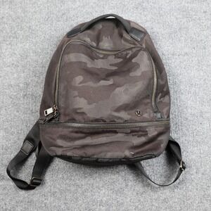lululemon camo duffle bag Green Camouflage Suede Duffel FH Wadsworth free carry SKUNK Brand Sports Bag No